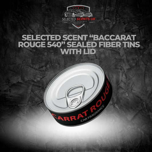 Selected Scent "Baccarat Rouge 540" Sealed Fibre Tin